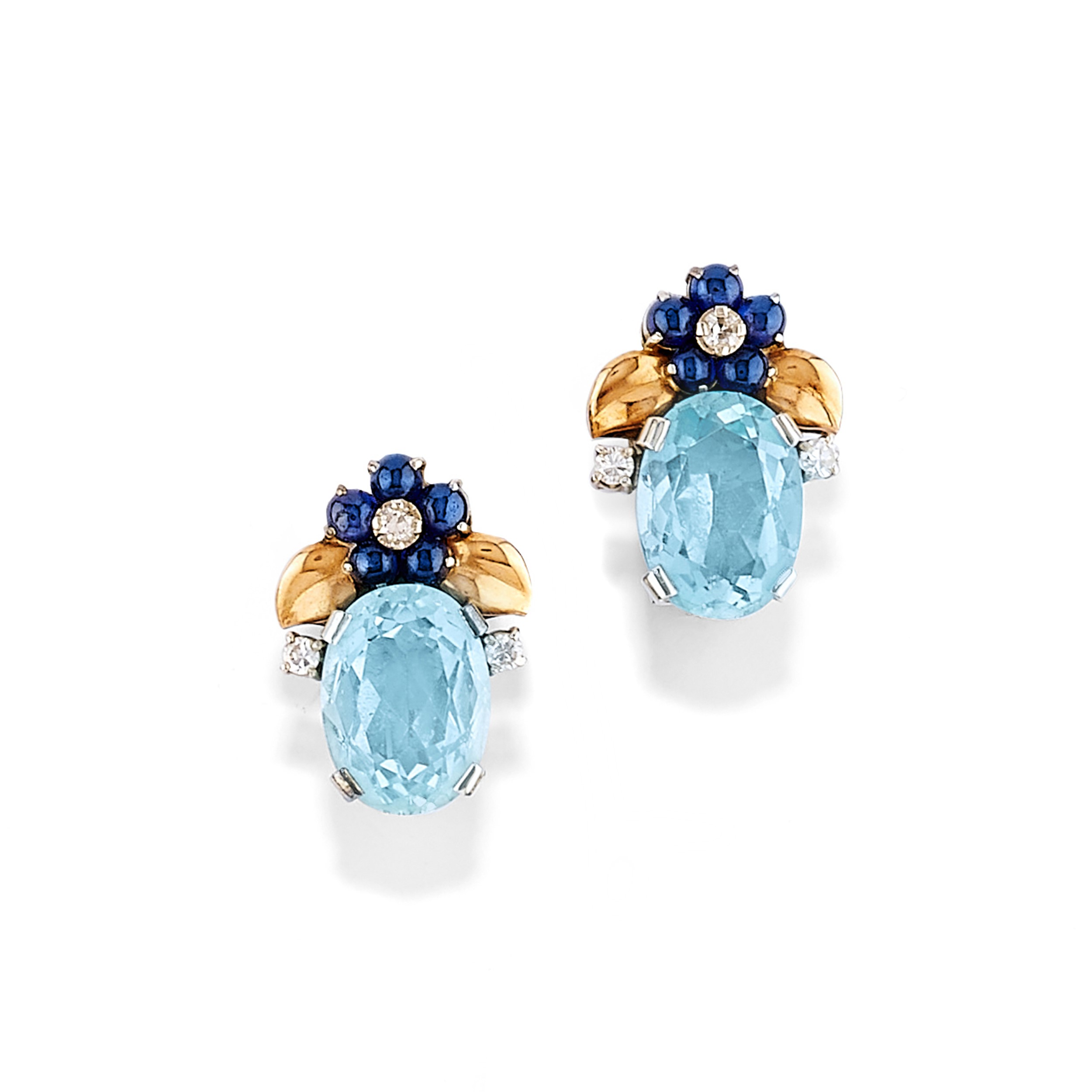 Parure con Acquamarine