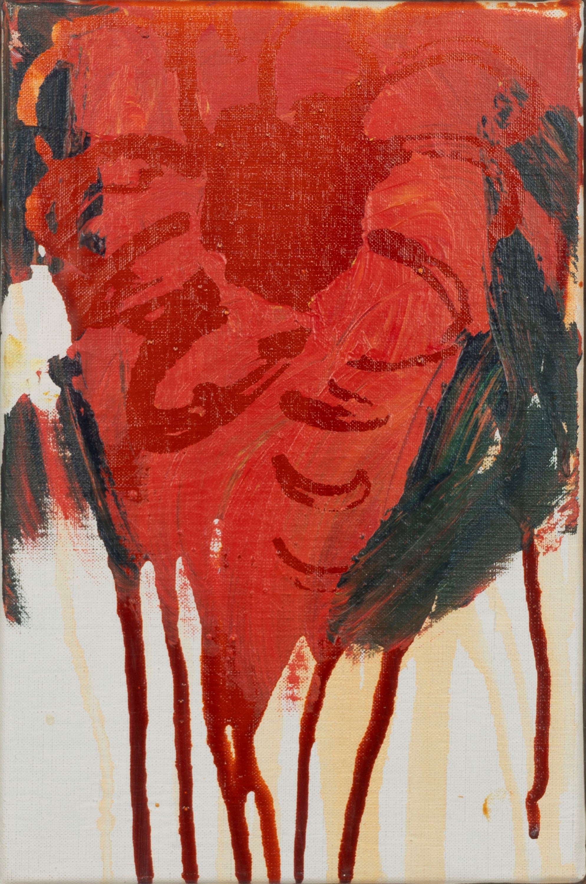 Mario Schifano - Senza titolo (1997), smalto e acrilico su tela