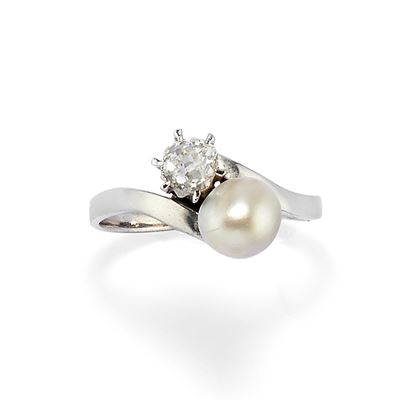 Anello con Perla Naturale