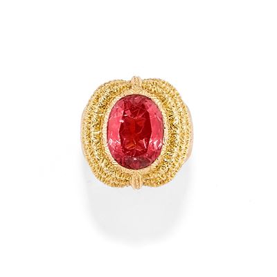 Anello con Tormalina
