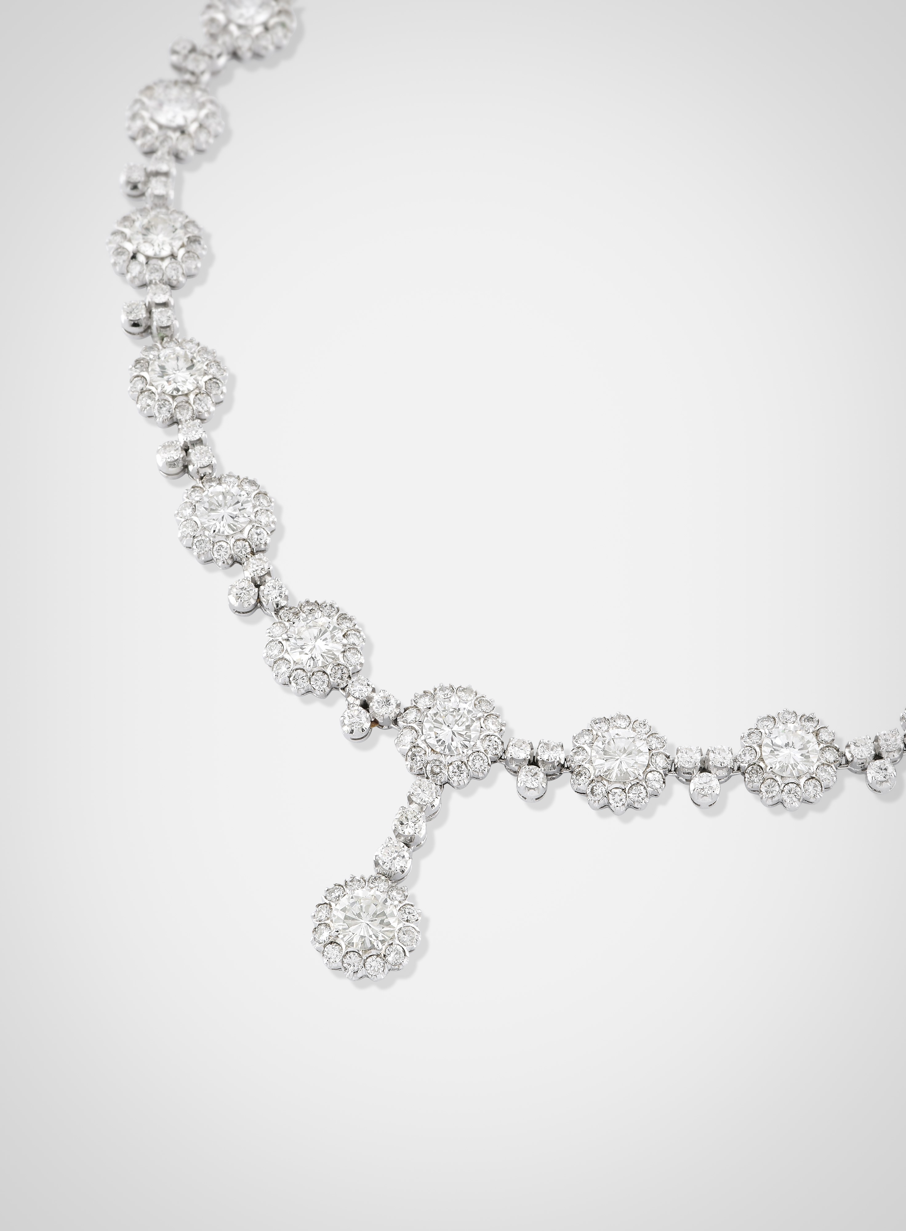 Collana con diamanti