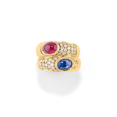 Anello con Pietre di Colore