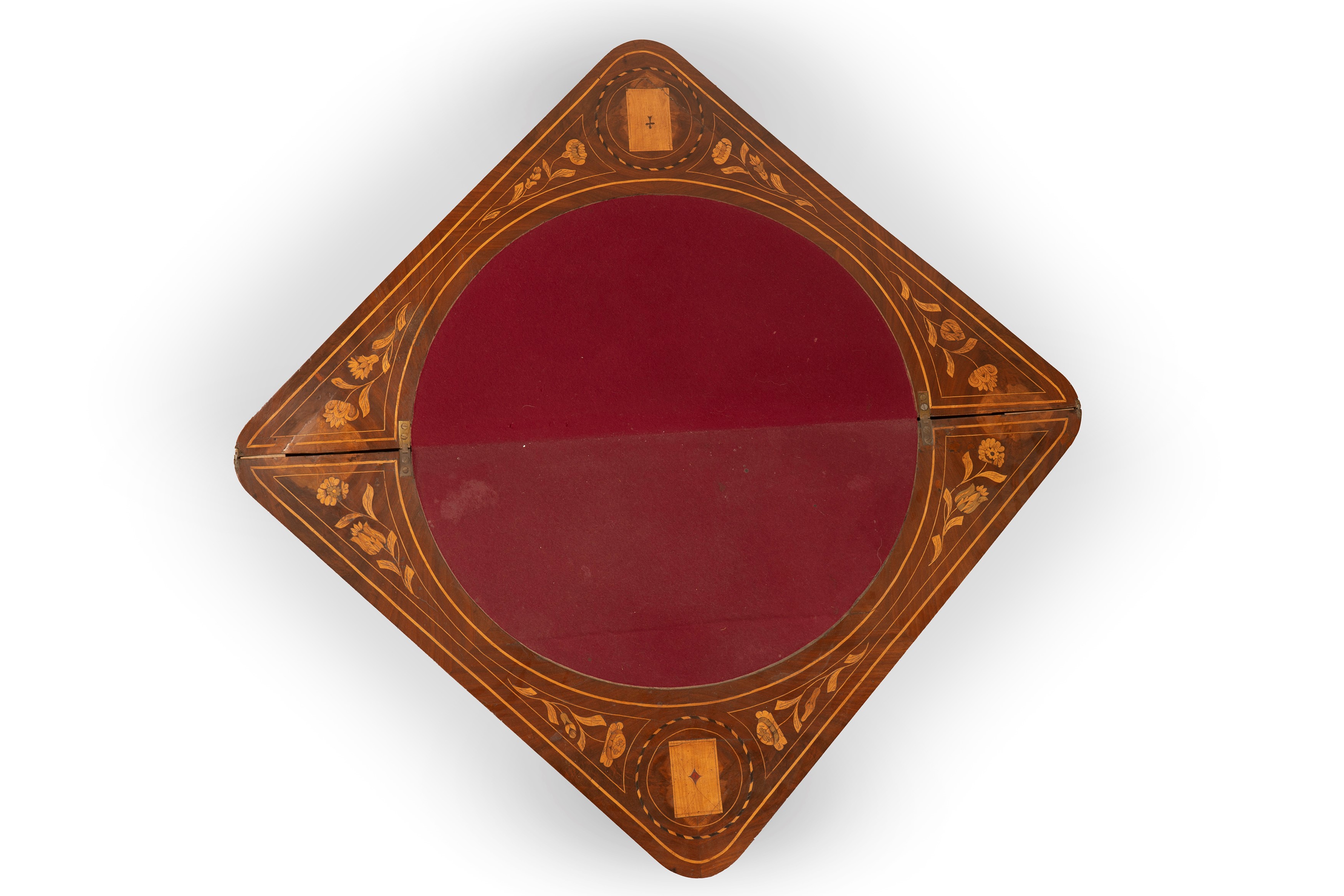 Tavolino da Gioco Luigi XVI, Olanda, Secolo XVIII