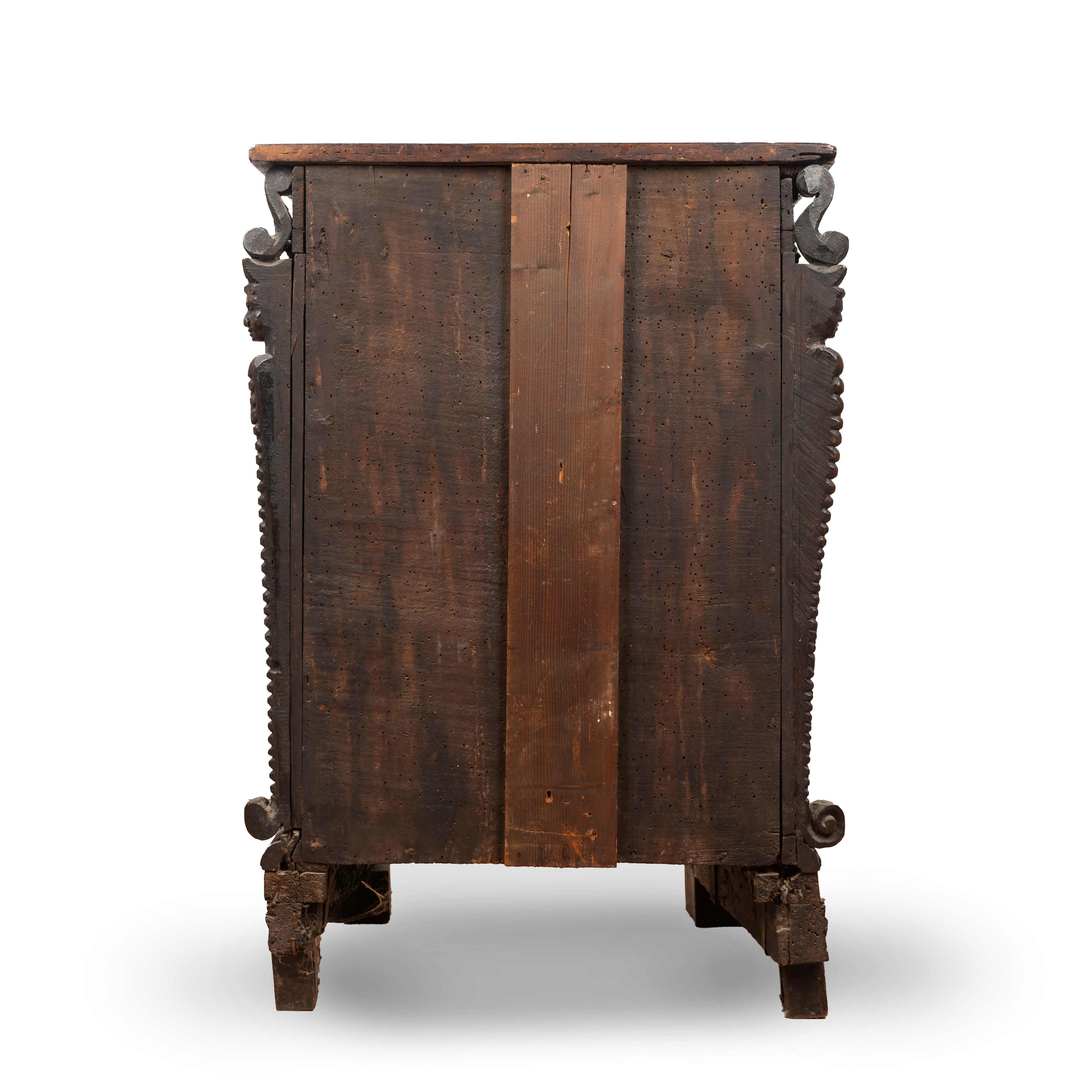 Credenza a Bambocci, Genova Secoli XVI - XVII