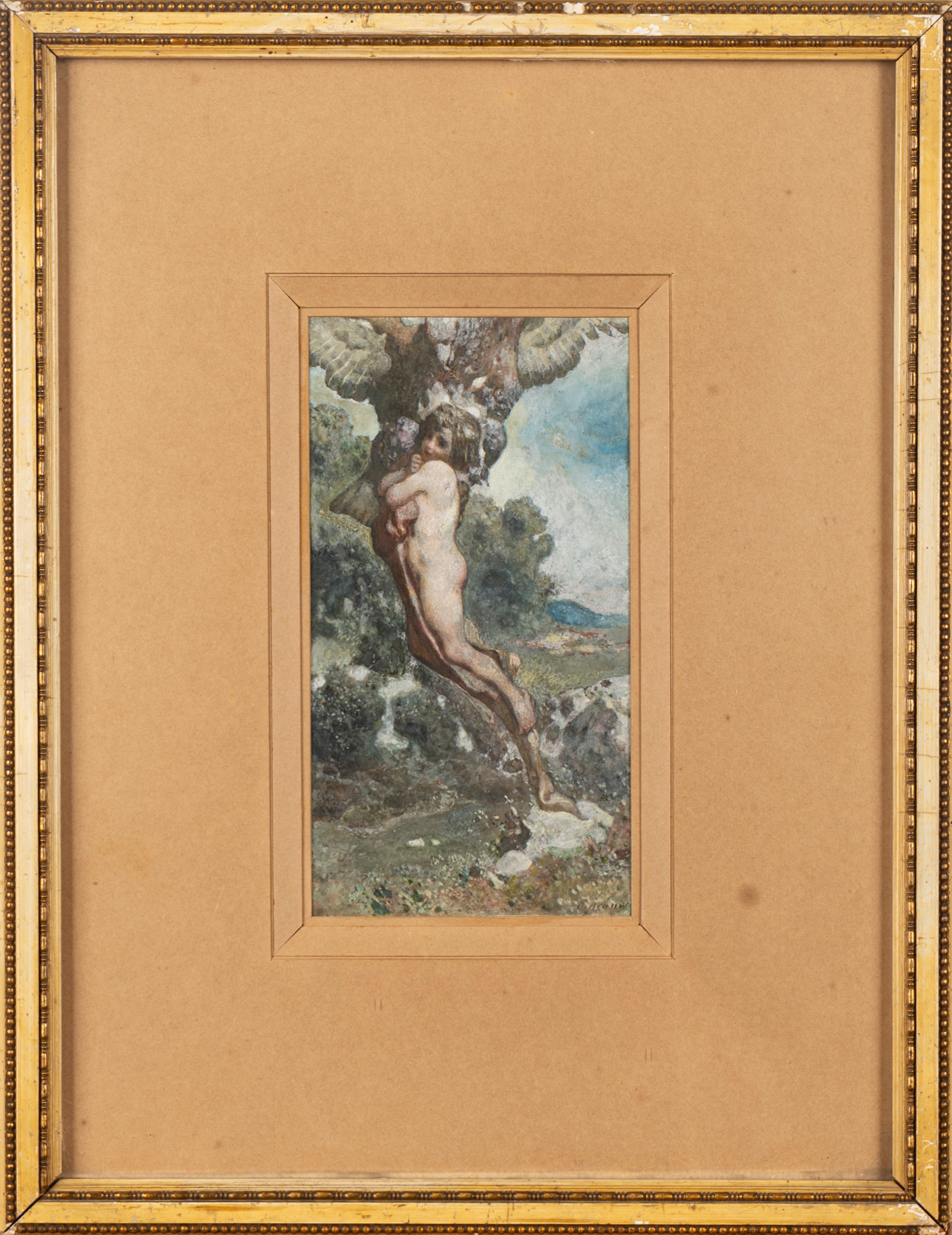 Otto Brandt - Ganimede Rapito da Giove Sotto le Spoglie di un'aquila