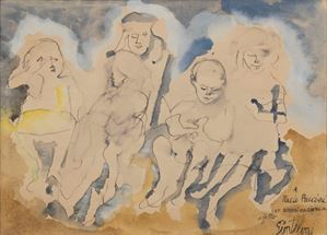 Figure sulla spiaggia 