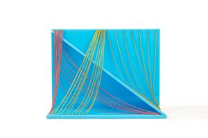 Complesso plastico colorato di linee - forze