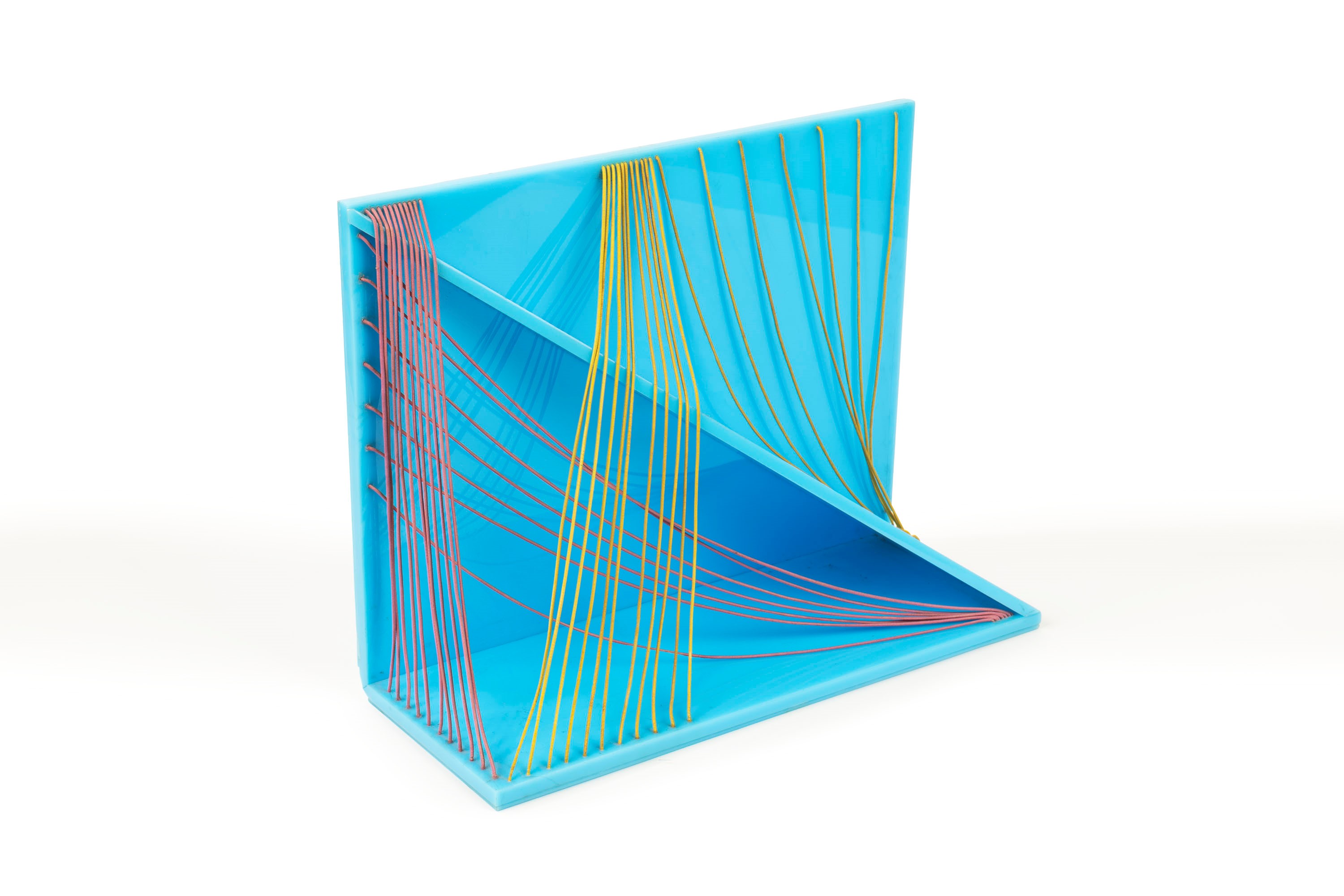 Complesso Plastico Colorato di Linee - Forze
