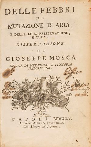 Delle febbri di mutazione d'aria, e della loro preservazione e cura