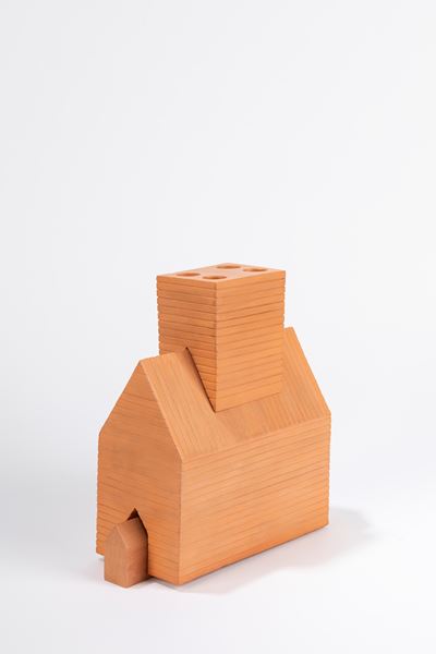 Architettura/Natura, terracotta, 2018