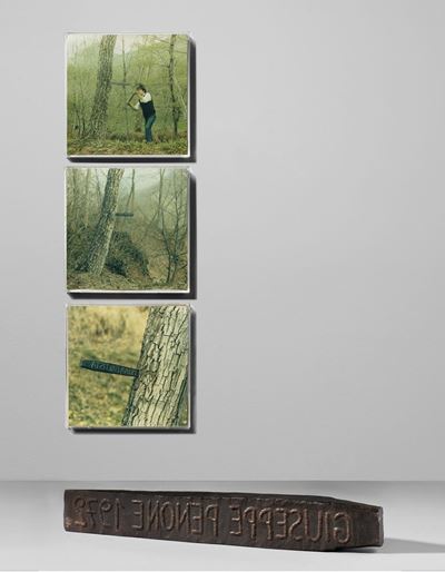 Scrive, Legge, Ricorda - n. 3 fotografie e ferro