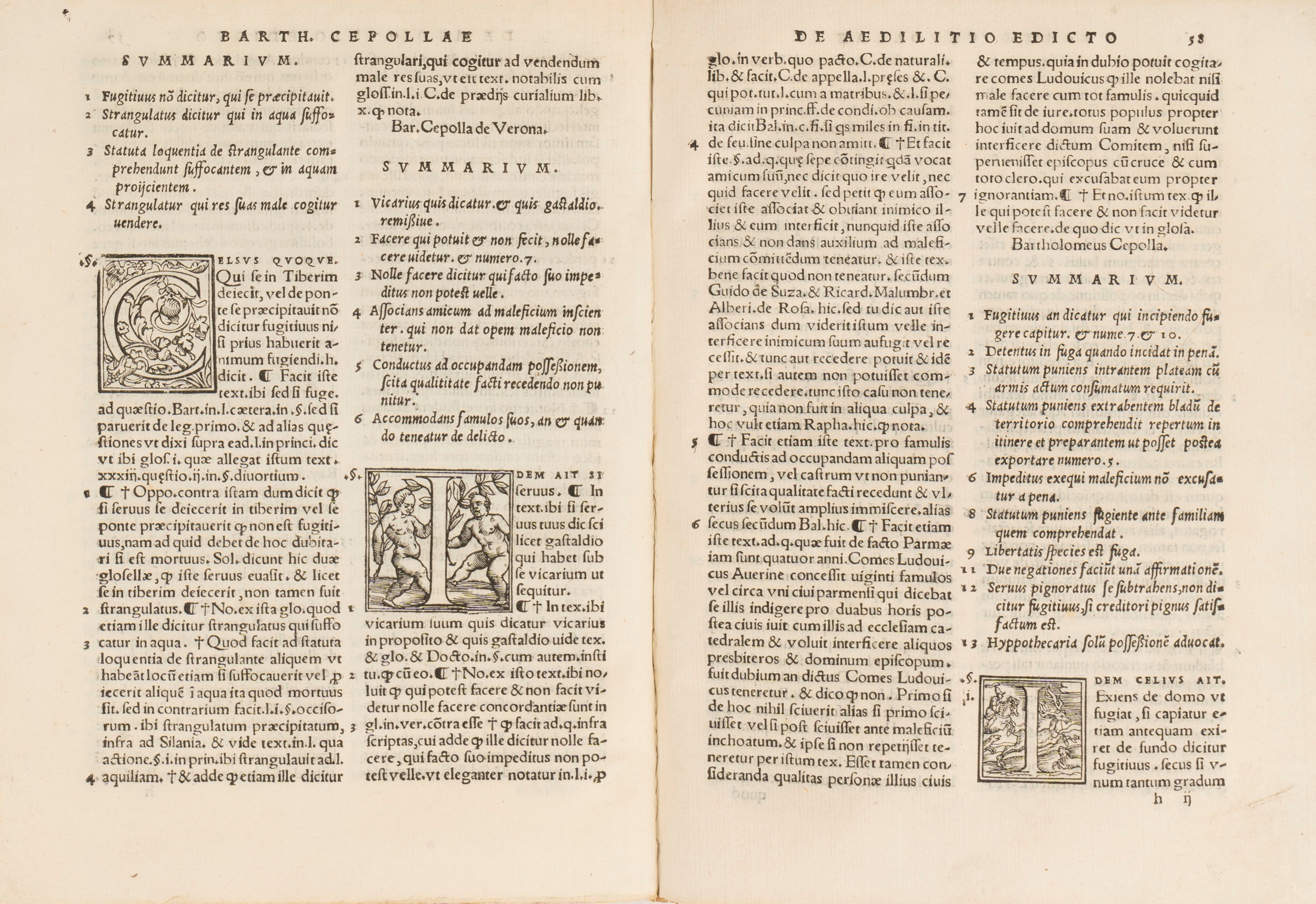 Bartolomeo Cipolla - Commentaria in Tit.ff.de Aedilitio Edicto Nunc Primum in Lucem Edita