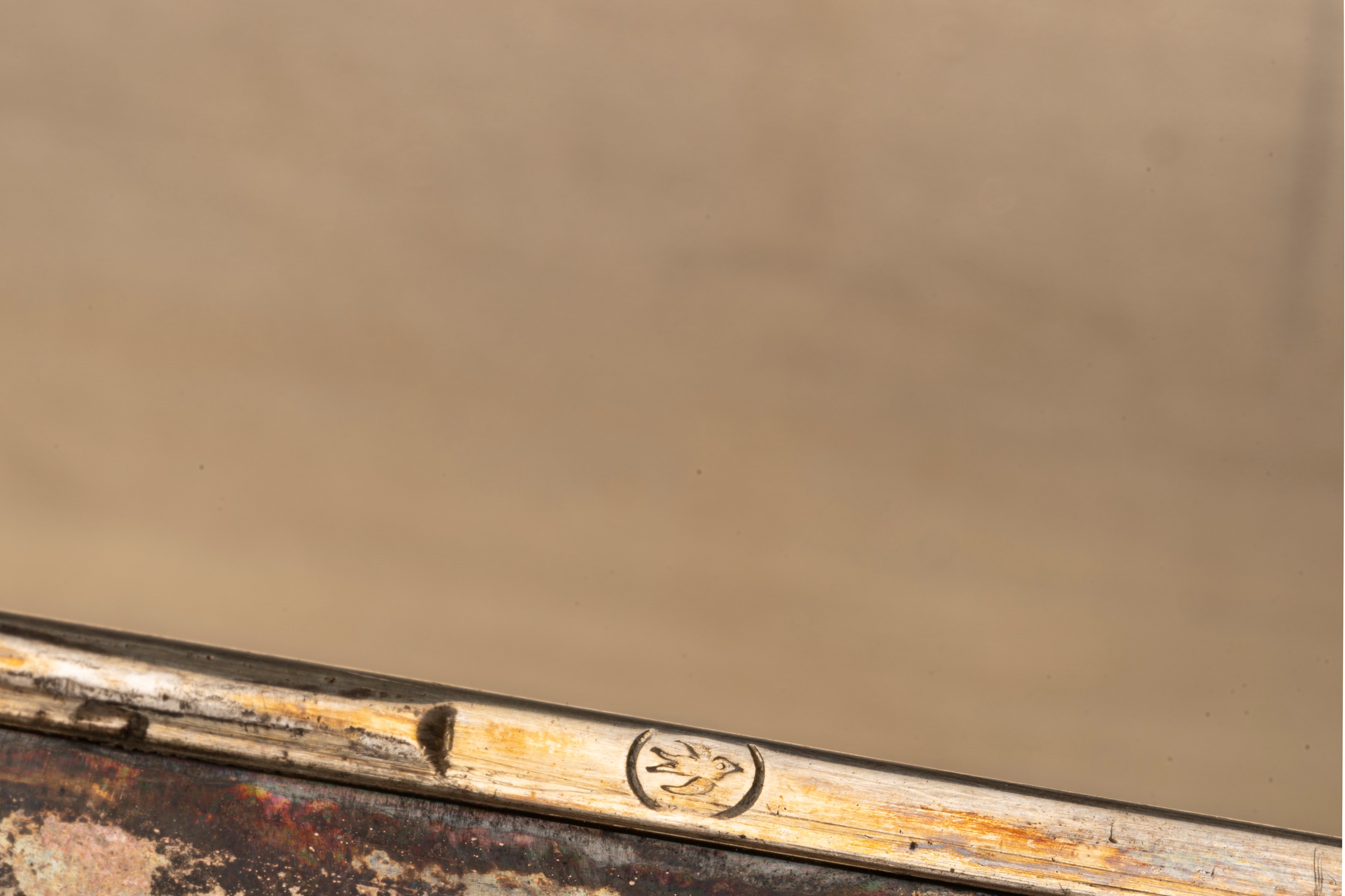 Porta sigarette in argento e porta bon bon in metallo argentato, secolo XX