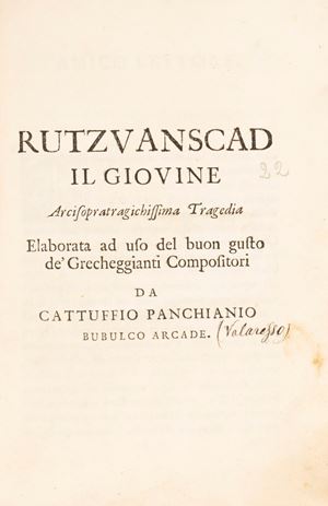 Rutzvanscad The Younger Arcisopragichissima Tragedy