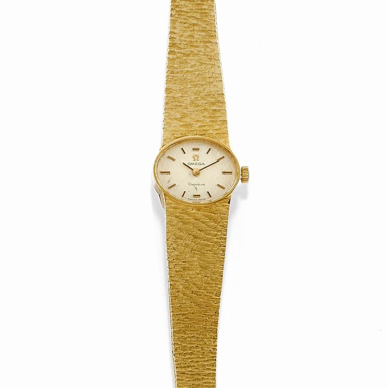 Omega Orologio da donna in oro giallo 18K Jewelry Week