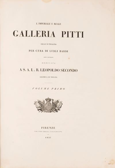 L'imperiale e Reale Galleria Pitti Illustrata