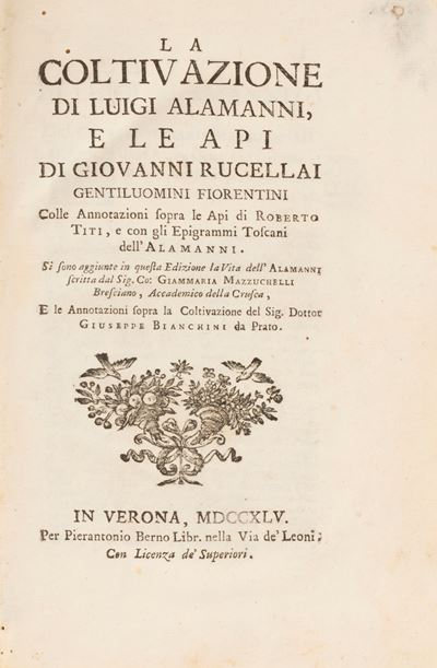 La Coltivazione di Luigi Alamanni e le Api