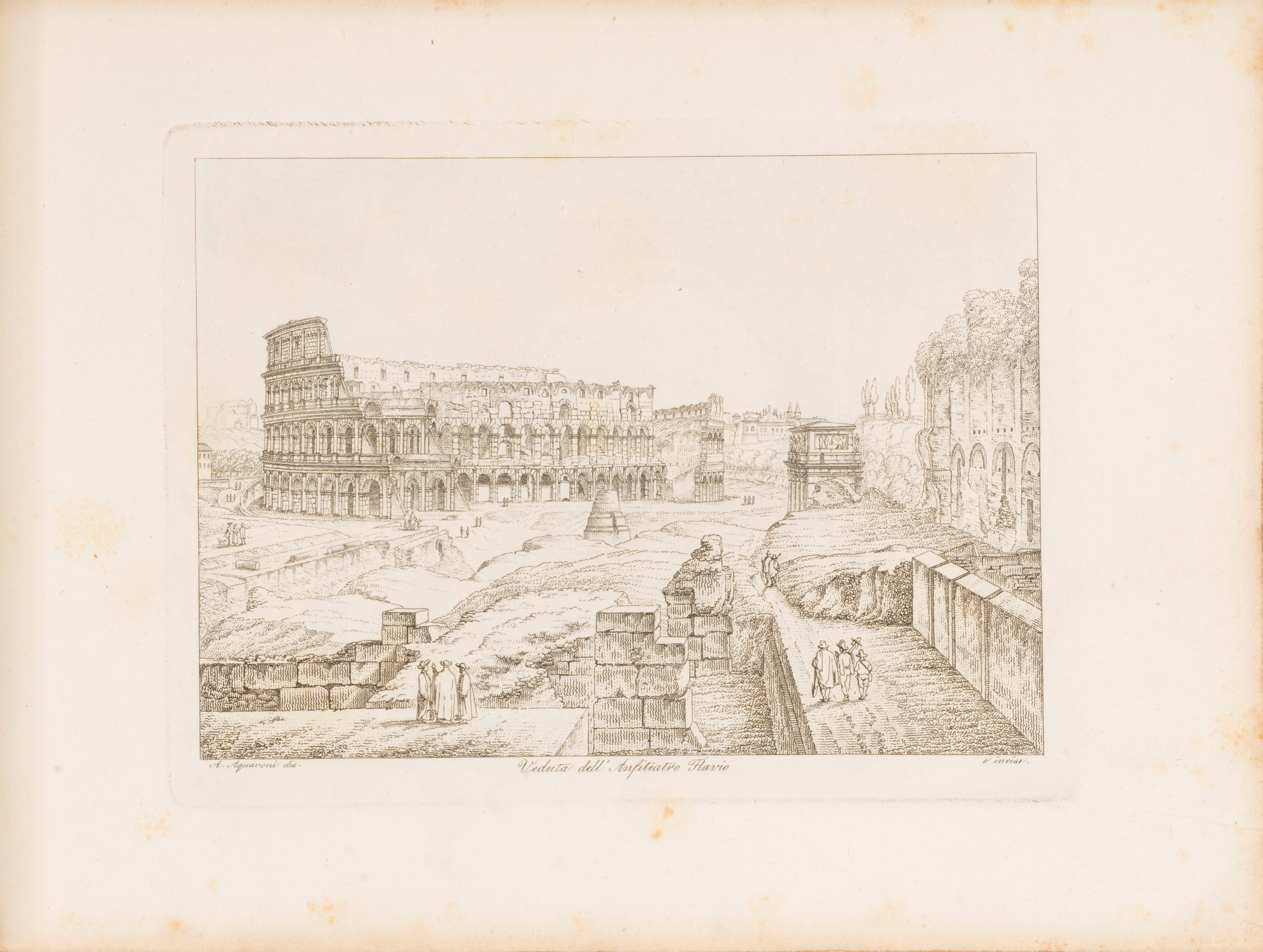Antonio Acquaroni - Album. The Immense Number Of Engraved Views Existing Of Rome Are Most Of Them...