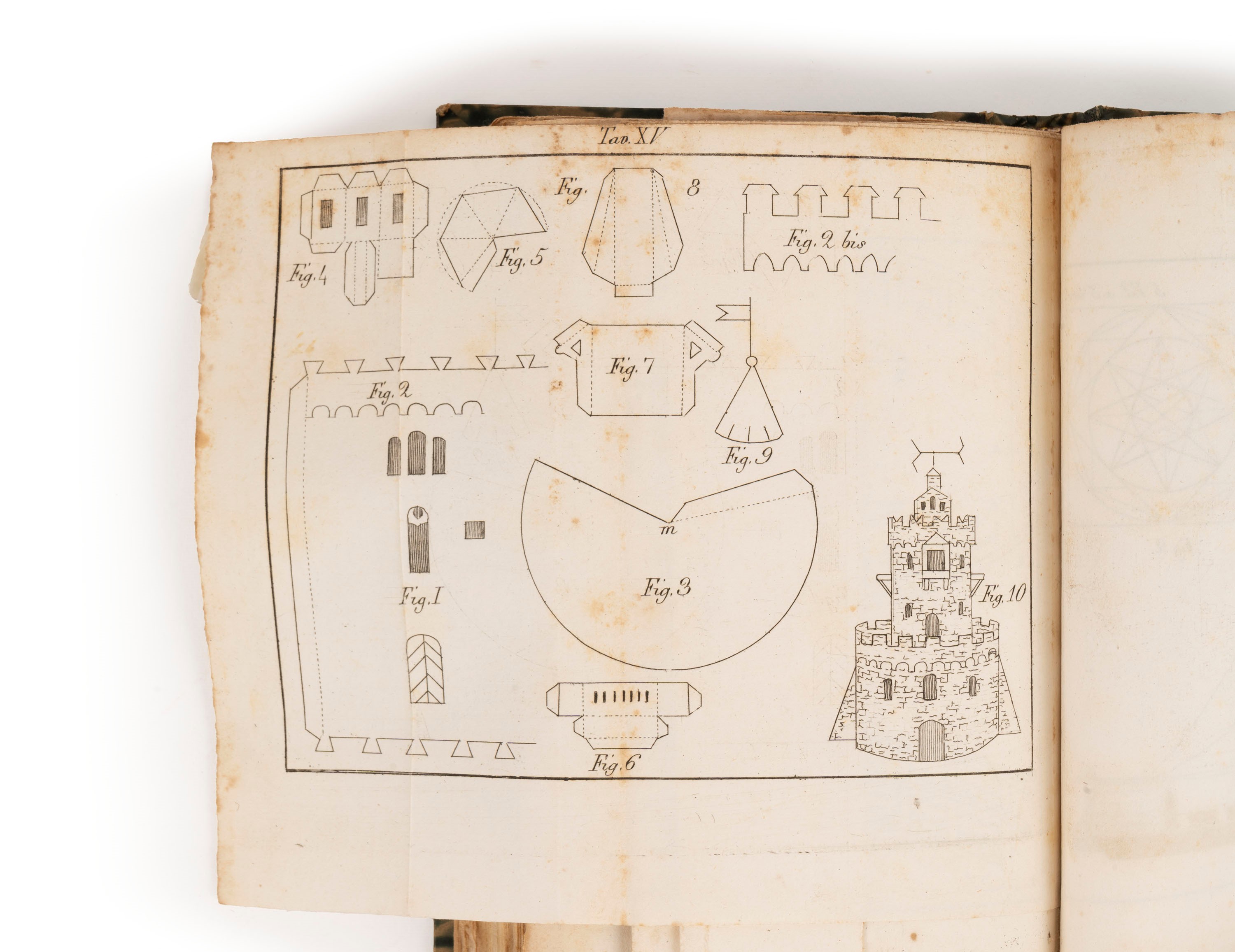 A. De Bécourt - Arte di costruire oggetti in rilievo e in carta per istruzione e passatempo della...