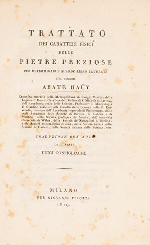 Trattato dei Caratteri fisici delle Pietre Preziose