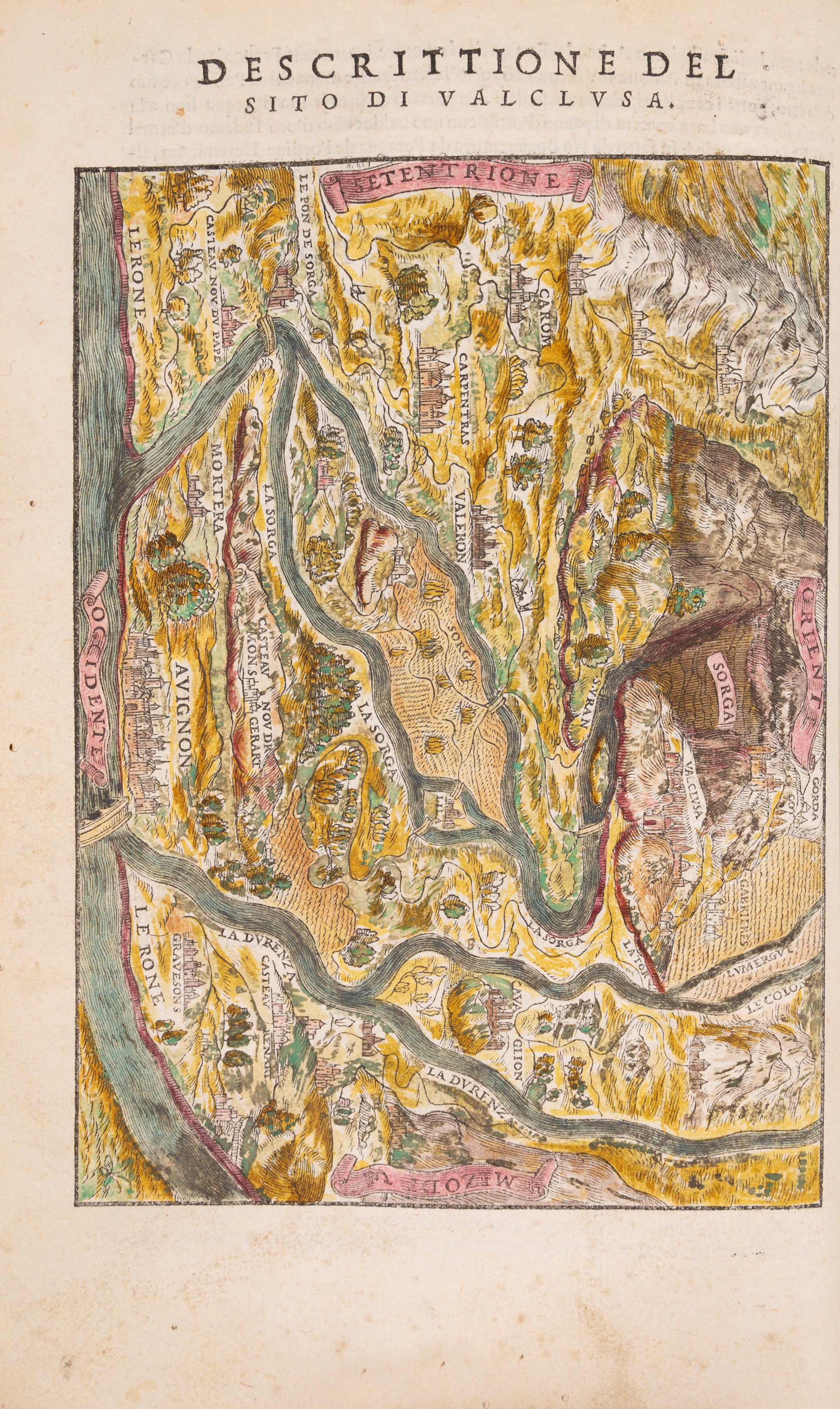 Il Petrarcha con l'Espositione d'Alessandro Vellutello