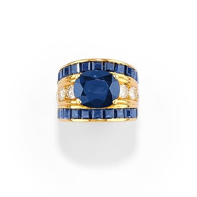 Anello con Zaffiro