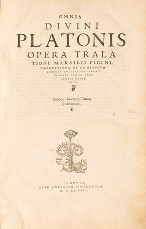 Omnia Divini Platonis Opera 