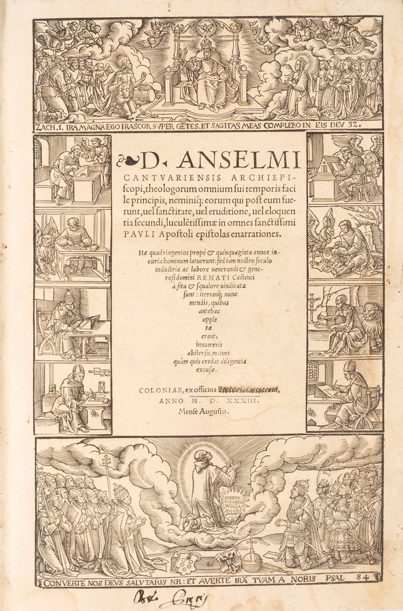 D. Anselmi Cantuariensis archiepiscopi [...] luculentissimæ in omnes sanctissimi Pauli apostoli