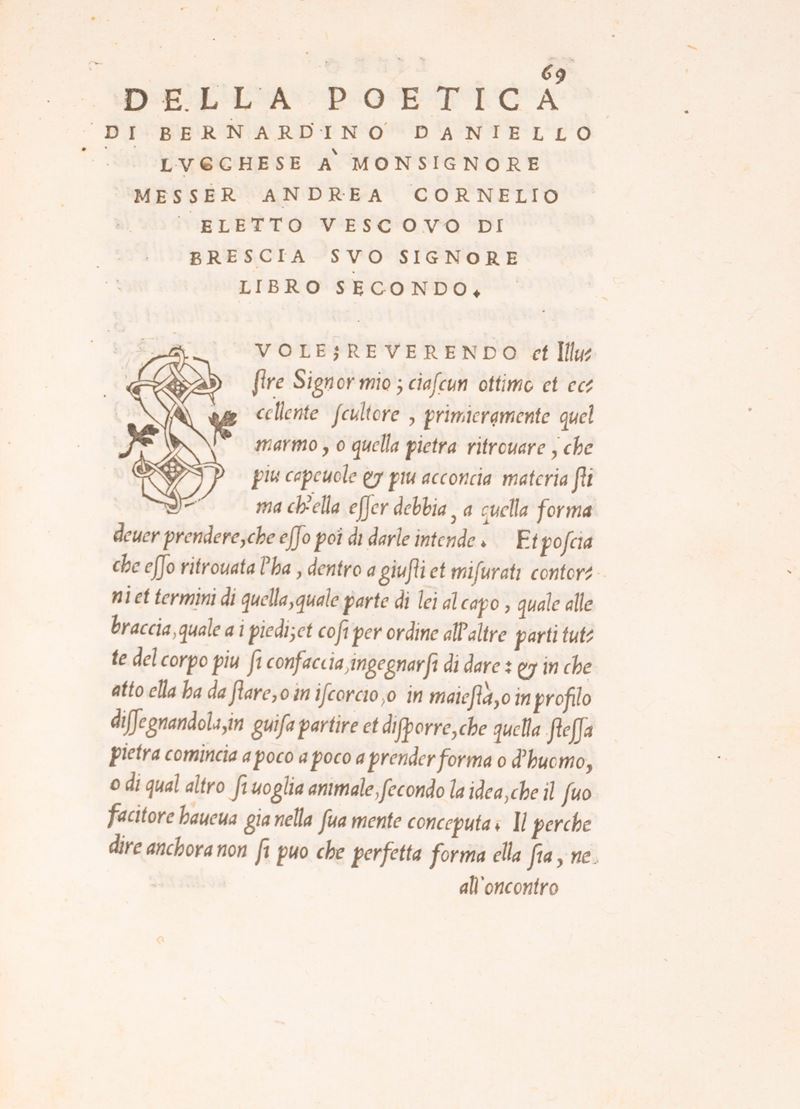 Della Poetica di Bernardino Daniello Lucchese