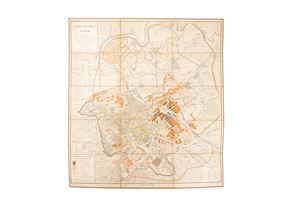 Pianta generale delle condizioni edilizie di Roma