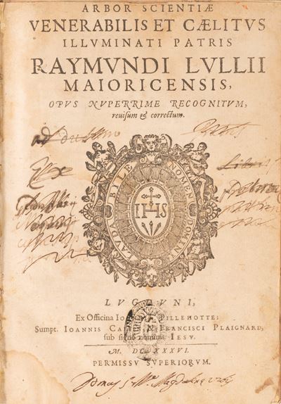 Arbor Scientiae Venerabilis Et Caelitus Illuminati Patris
