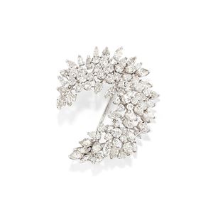 Diamonds brooch
