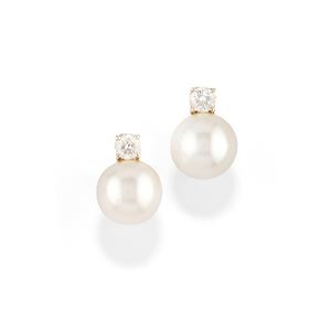 Pearl earrings