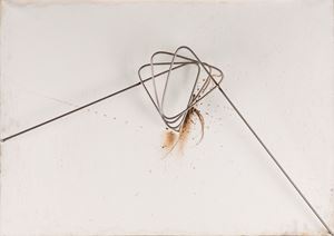 Untitled n.3 SERIE METAL ON CANVAS