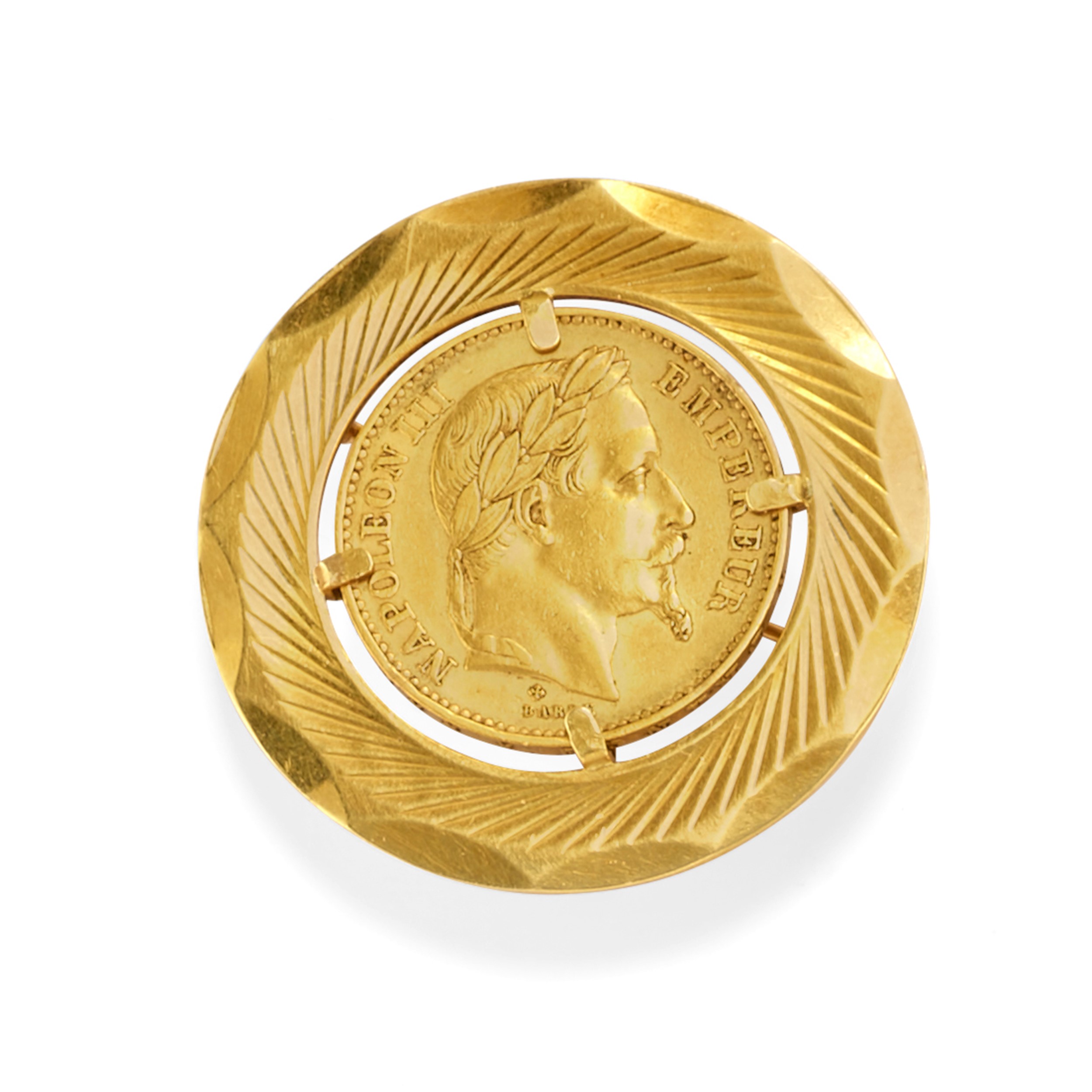 Coppia di spille e collana in oro giallo 9k e 18k con decorazioni smaltate