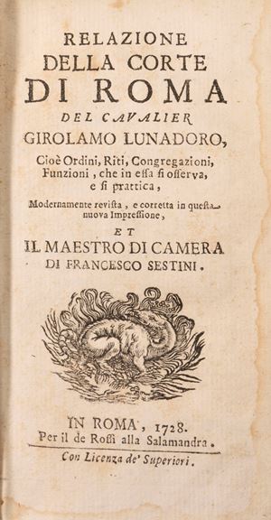 Descrizione di Roma e de' contorni