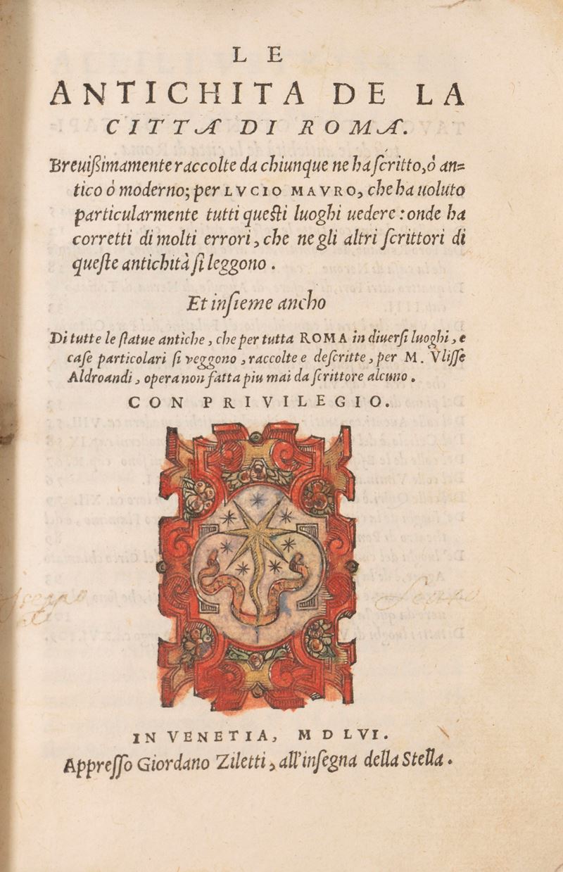 Le Antichità de la città di Roma