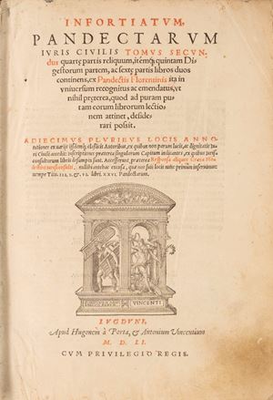 Infortiatum Pandectarum Iuris Civilis Tomus Secundus