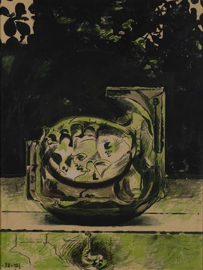 La Roche I, litografia a colori (es. 53/75), 1971