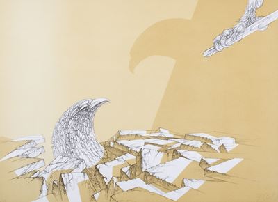 Senza titolo (litografia a colori, es. 30/100)