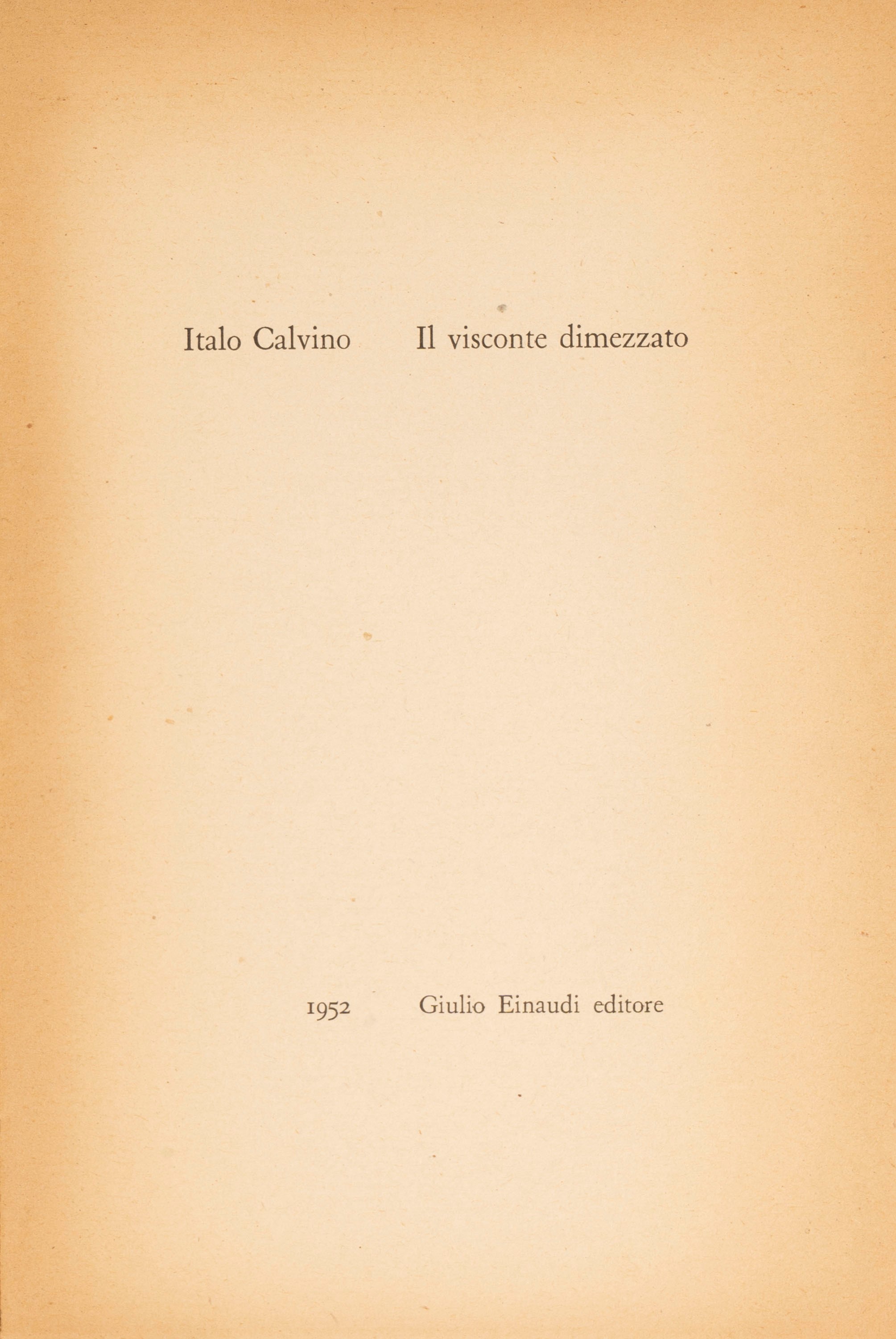 Calvino, Italo - Il Cavaliere Inesistente
