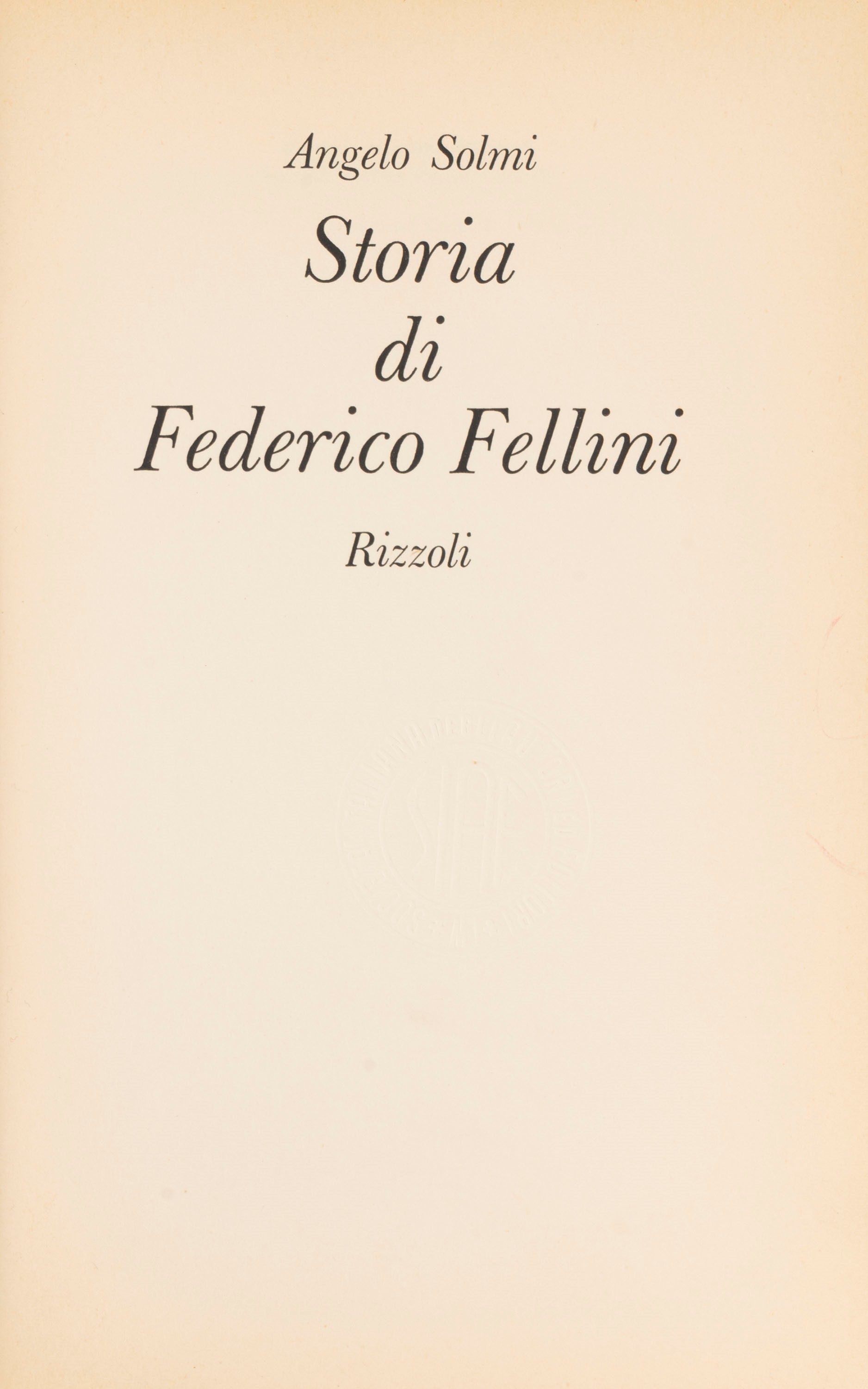 Storia di Federico Fellini