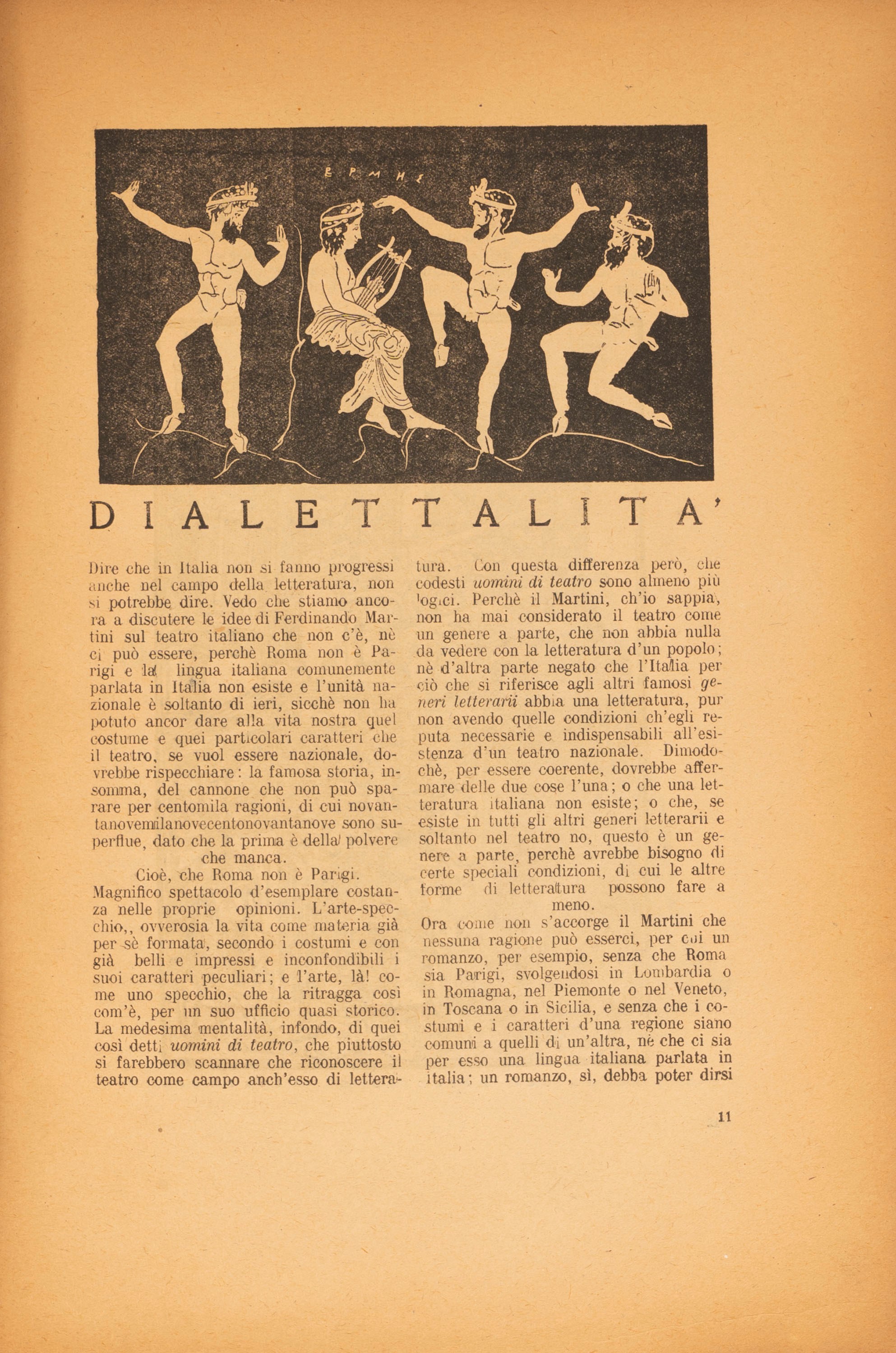 Anton Giulio Bragaglia - Cronache D'attualità. Anno V. Agosto-settembre-ottobre 1921.