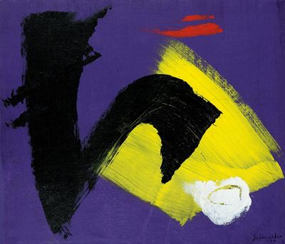 Senza titolo, olio su tela, 1970