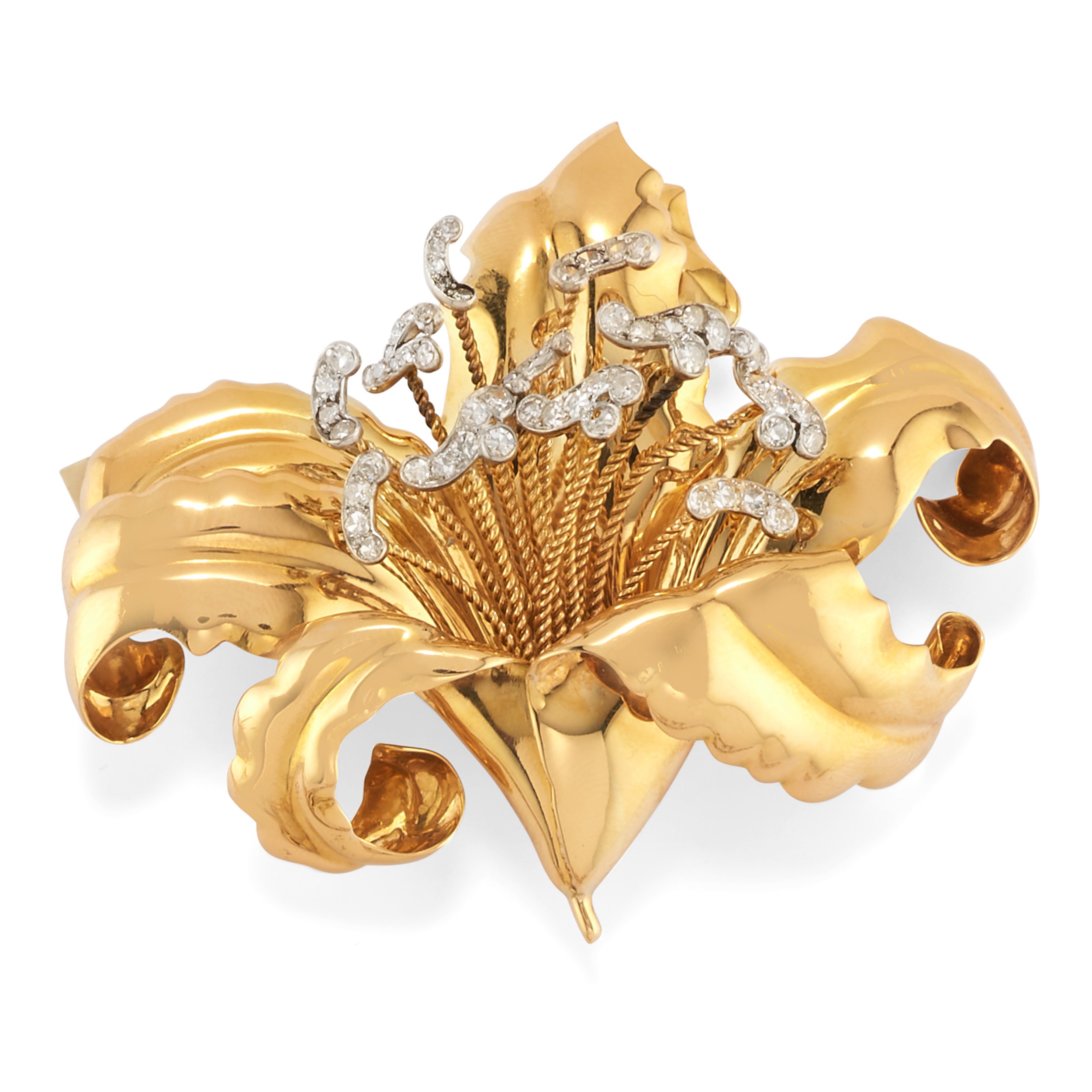 Demi-parure con Diamanti