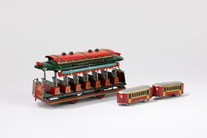 Two japanese tramway 