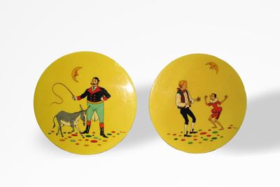 Due Piatti in Legno-formica