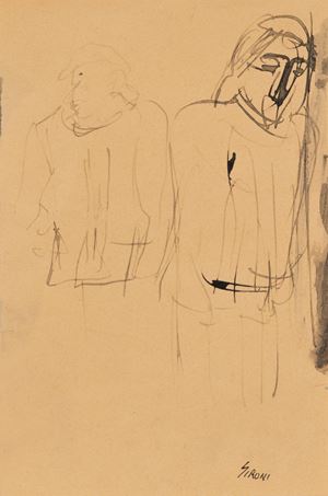 Study of two figures