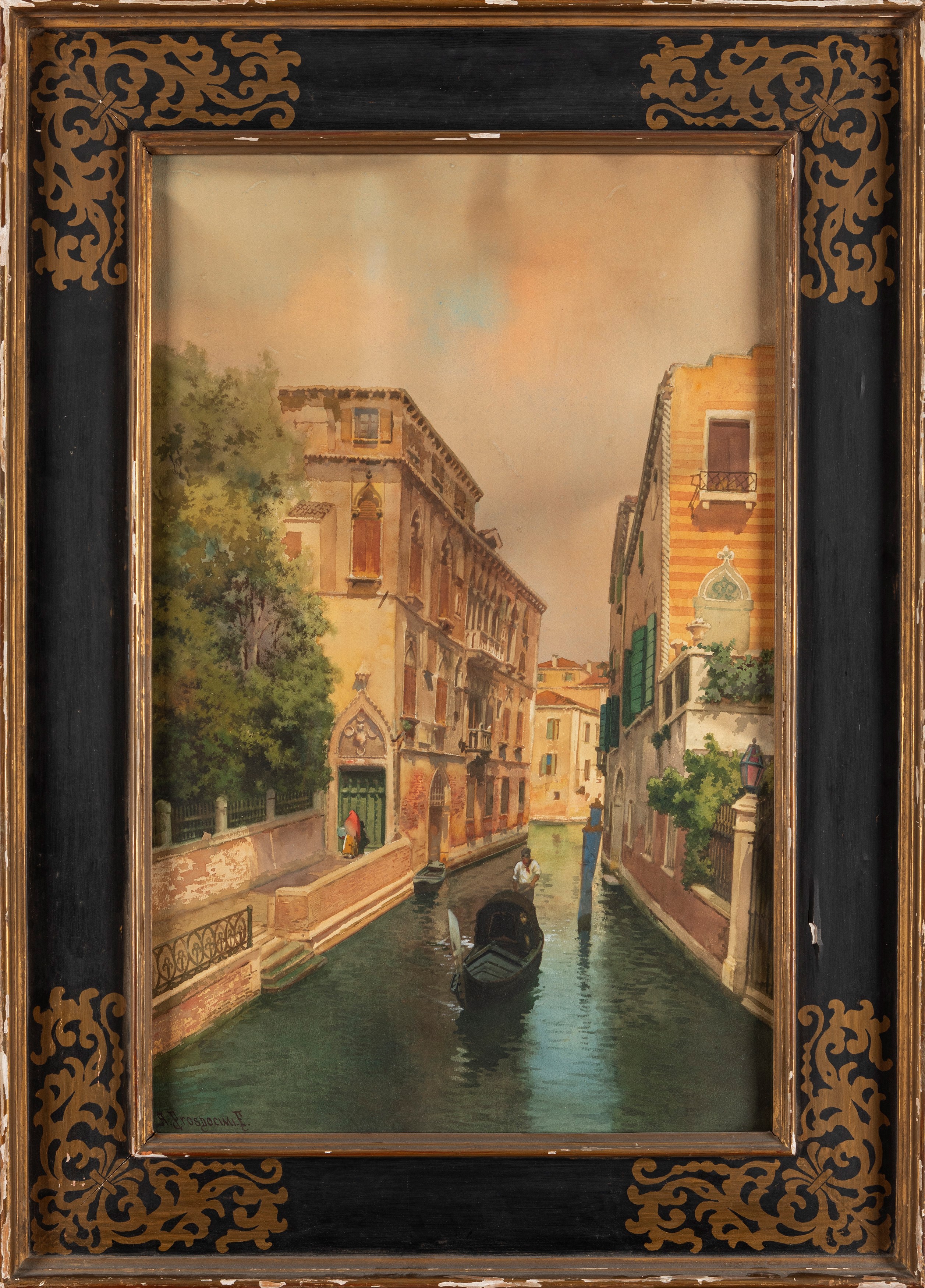 Alberto Prosdocimi - Canale a Venezia