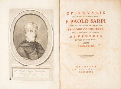 Opere Varie del Molto Reverendo Padre F. Paolo Sarpi